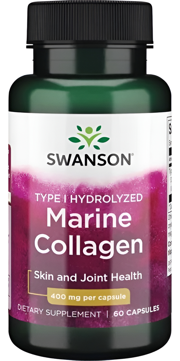 Colágeno Marino Hidrolizado Tipo I 60 Caps 400 Mg