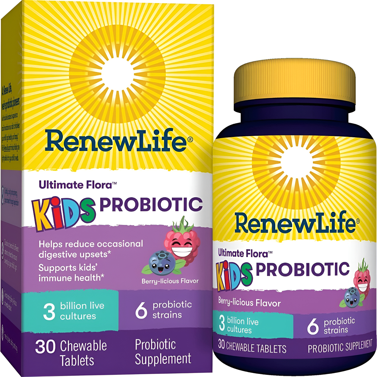 Probiotico 30tab Renew Lif Niño