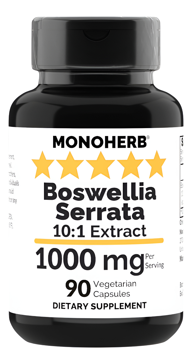 Boswellia Serrata Extracto 1000 Mg - 90 Cápsulas Vegetarianas
