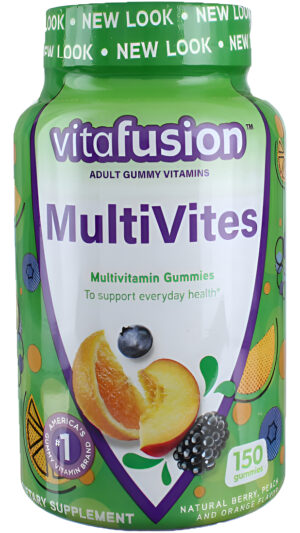 Vitafusion 150 Gomitas Multivitamínicas Para Adultos, Paquete De 3