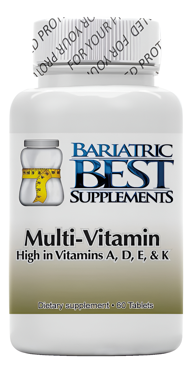 Bariatric Best Supplements Multivitamínico Bariátrico De Alta Adek, Nueva Fórmula Asmbs Para Cirugía Post-duodenal/sadi