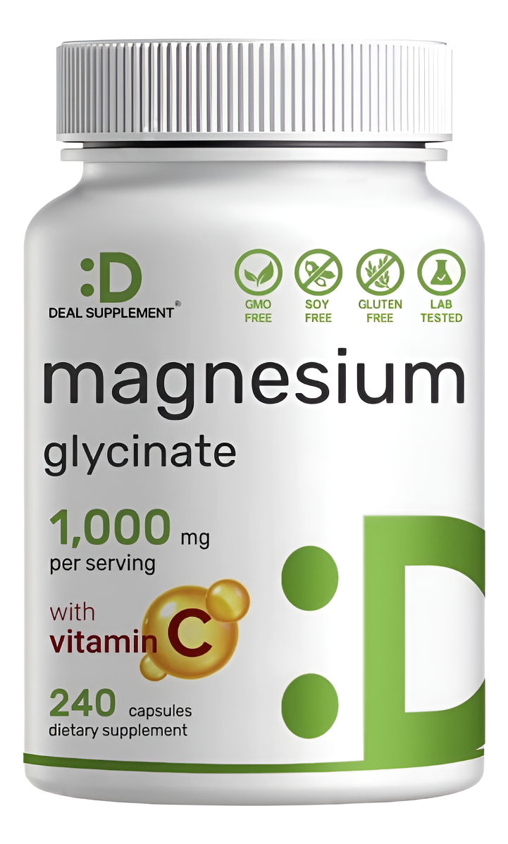 Glicinato De Magnesio - 200 Uds