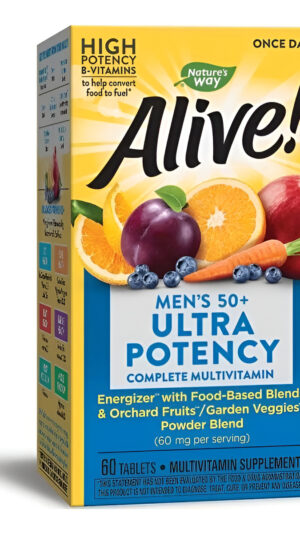 Multivitaminico Para Hombres 50+ Ultra  De Natures Way