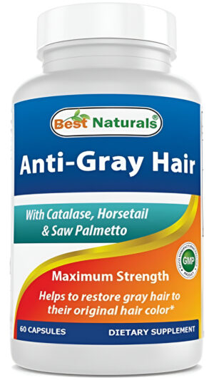 Best Naturals Fórmula Anti Canas, 60 Unidades (paquete De 2)
