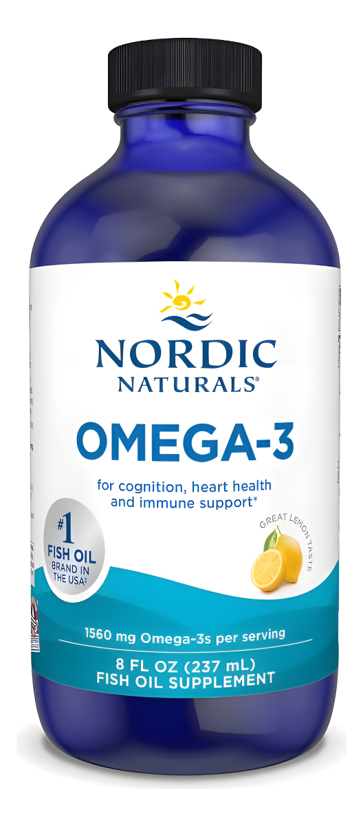 Nordic Naturals Omega 3, Fomenta La Cognición, Salud Cardíaca Y El Sistema Inmunológico, 237 Ml