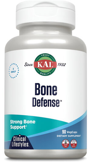 Kal Bone Defense | Suplemento Saludable De Fuerza Y Densidad Ósea | Calcio, Vitamina D3 Y K2, Magnesio | 90 Unidades, 3