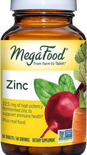 Zinc 60 Tab 22 Mg Megafood - Unida