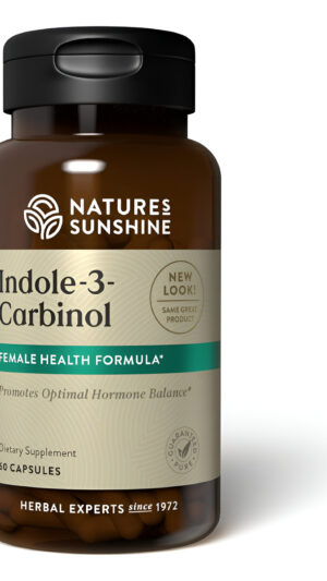 Nature's Sunshine Indole 3 Carbinol, 60 Cápsulas | Ayuda A Mantener El Equilibrio Hormonal Para Las Mujeres Y Protege L