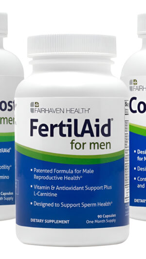 Fertilaid Para Hombres, Motilityboost, Countboost Bundle - Pila De Fertilidad Masculina Con Fórmula Preconcepción De Vi