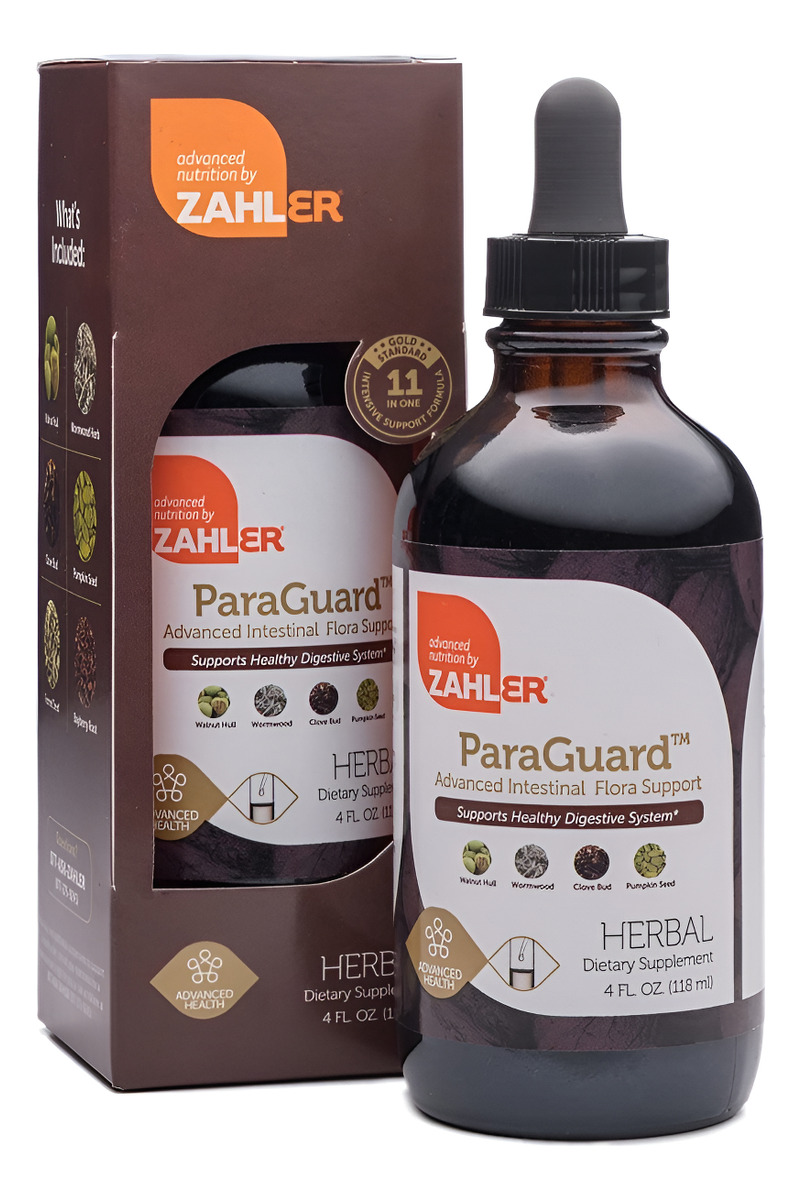 Zahler Paraguard Avanzado Intestinal De Apoyo Para Los