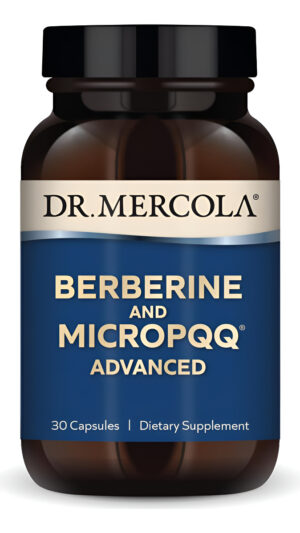 Dr. Mercola, Berberine And Mircopqq Advanced, 30 Porciones (30 Cápsulas), Apoya La Salud Inmunológica Y Cardiovascular*
