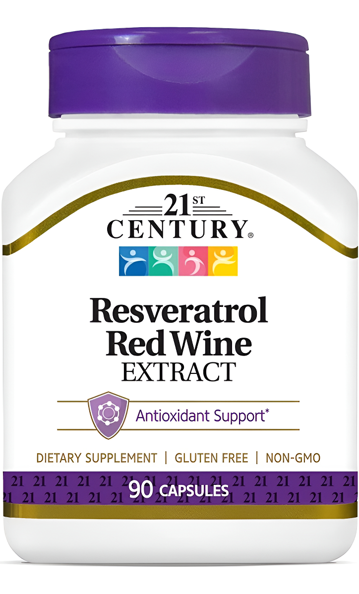 Resveratrol 90 Cap 21st Century