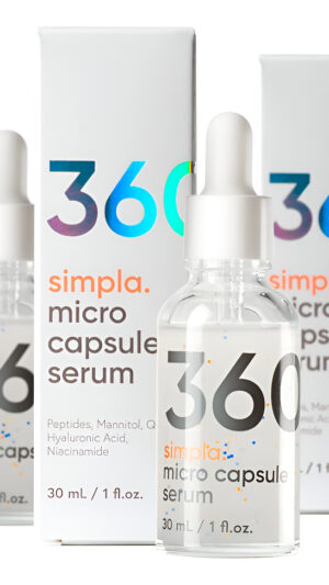 Simpla 360 | Sérum Micro Capsule | 1.0 Fl Oz | Paquete De 3