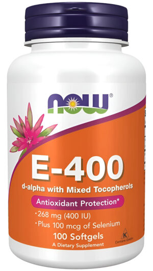 Now Foods Vitamin E-400 - 100 Soft