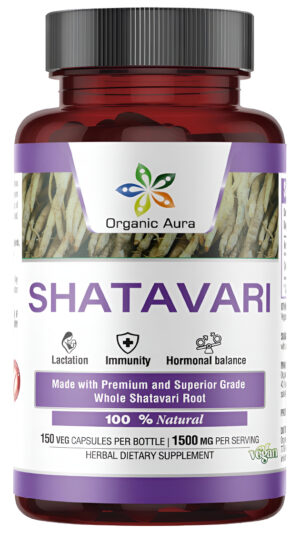 Cápsulas Shatavari. 120 Cápsulas Vegetales Hpmc 1500mg Por Porción. Excelente Hierba Adaptogénica Ayuda A Mejorar La Sa