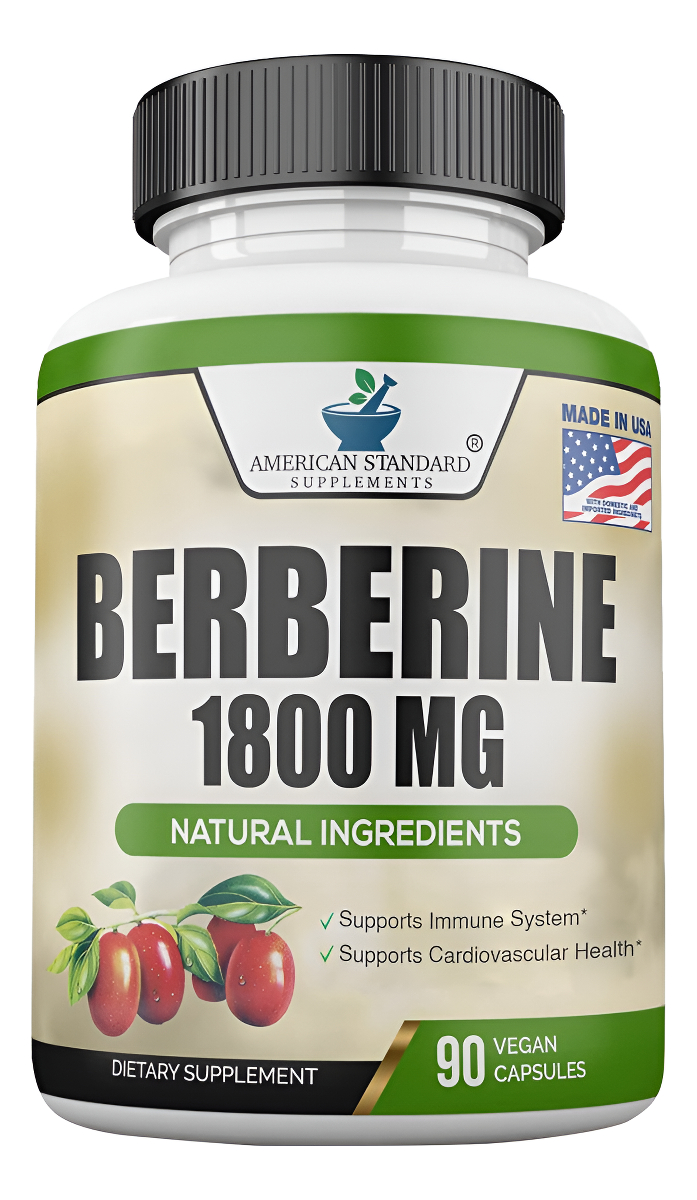 Berberina 1800mg Por Porción, Suplemento De Berberina, Berberina Hcl, Pastillas De Berberina, Cápsulas De Berberina, Sa