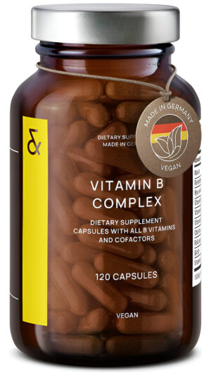 Clav Complejo De Vitamina B, 120 Cápsulas, Las 8 Vitaminas B Con Co-factores Mio-inositol Y Colina