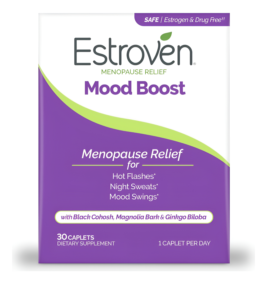 Estroven Alivio De La Menopausia Mejoramiento Del Ánimo 30 Cápsulas