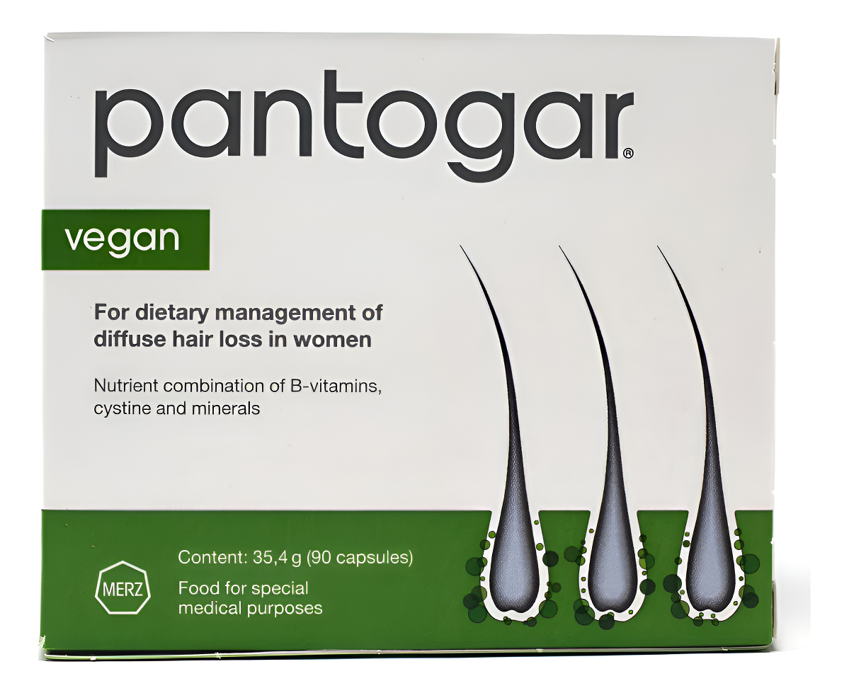 Pantogar Para Pérdida De Cabello (caja Con 90 Cápsulas), Paquete De De 1, 1