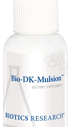 Biotics Research Bio-dk-mulsion - 125 Mcg (5000 Ui) De Vitamina D3 Emulsionada Y 300 Mcg De Vitamina K Por Porción