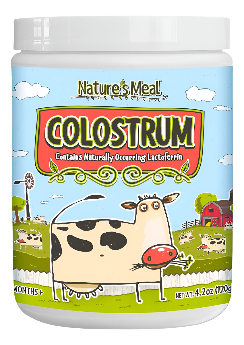 Nature's Meal Calostro En Polvo Para Niños, Súper Alimento Natural Con Lactoferrina, Igg Y Prps 4.2 Oz