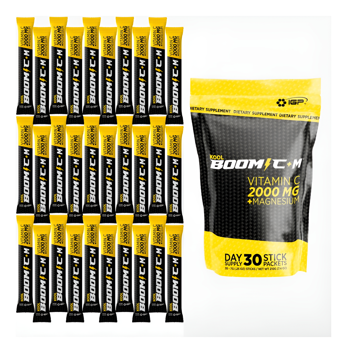 Immune Bio Green Cell Protocolos Inmunológicos Y Genéticos Kool Boom C+m - 30 Paquetes De Barra