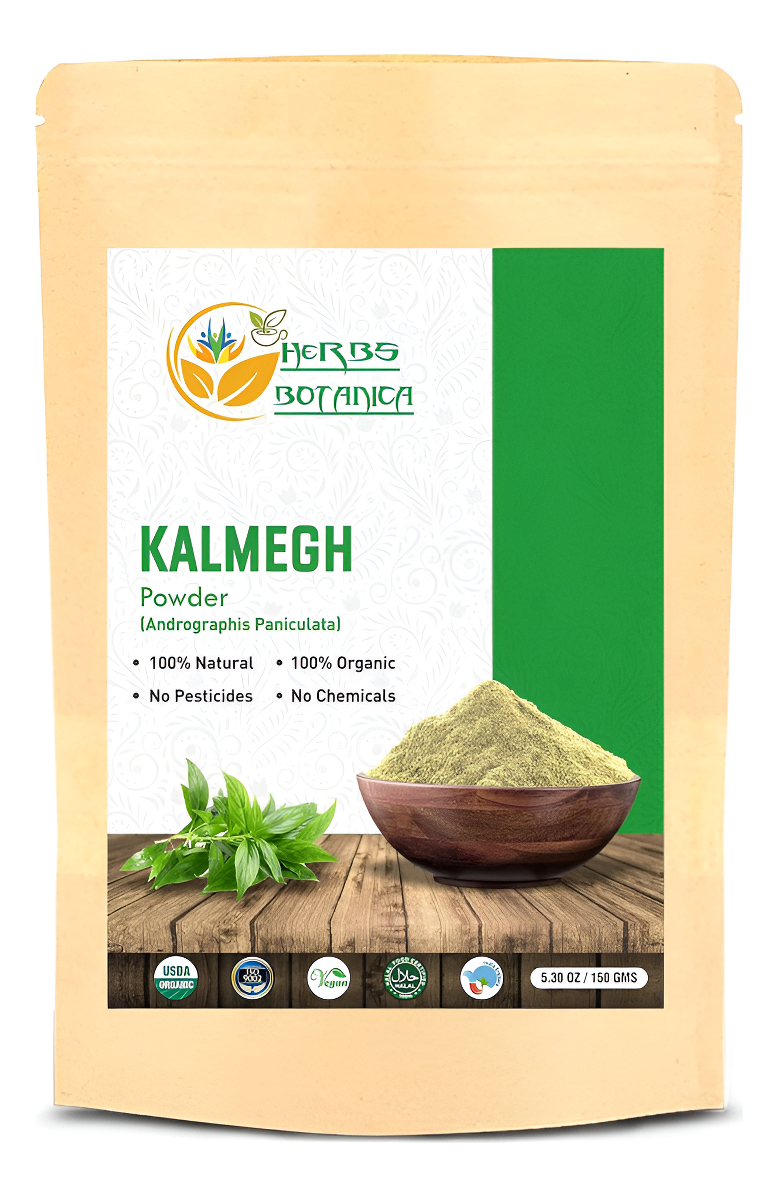 Herbs Botanica Polvo Orgánico De Kalmegh Andrographis Paniculata Green Chiretta | Salud Inmunológica | Ayuda A Desintoxicar El Hígado | Hierba Amarga