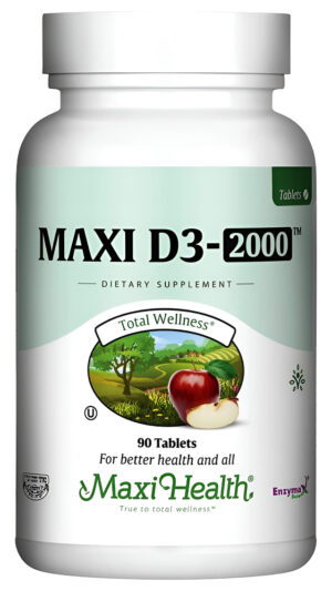 Vitamina D3 50mcg Maxi Health