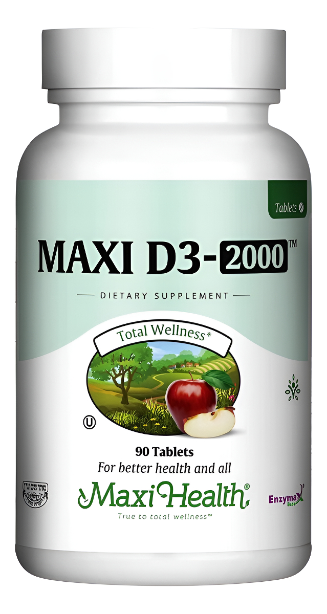 Vitamina D3 50mcg Maxi Health