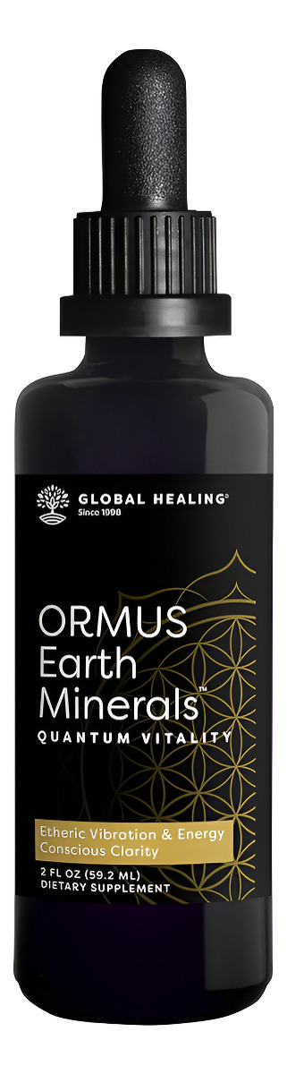 Global Healing Center Ormus Earth Minerals - Mezcla De Oro Líquido, Platino E Iridio Para Sueños Lúcidos, Vitalidad Cuá