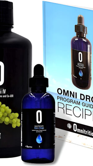 Omnitrition Omni Drop Bundle - Incluye Dos Productos: Omni Drops Diet Drops Gotas Con Vitamina B12-4 Oz Con Guía De Prog