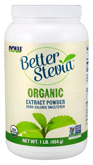 Extracto Organico Mejor Stevia Polvo 1 Lb 454 G De Now Food