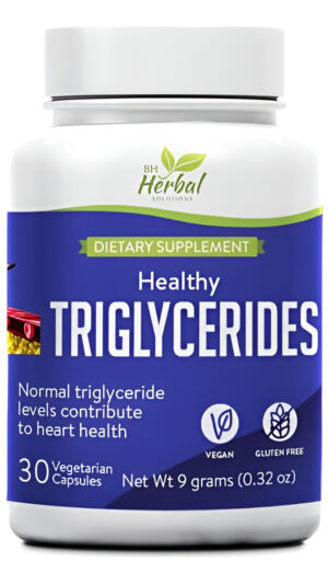 Bh Herbal Solutions Triglicéridos Saludables: Equilibra Los Niveles De Triglicéridos A Un Rango Normal, 30 Cápsulas