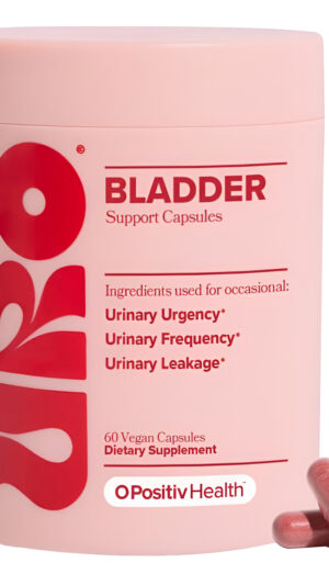 O Positiv Uro Bladder Control Supplement For Urinary Urgency, Urinary Frequency, Urinary Leakage With Pumpkin Seed Extr