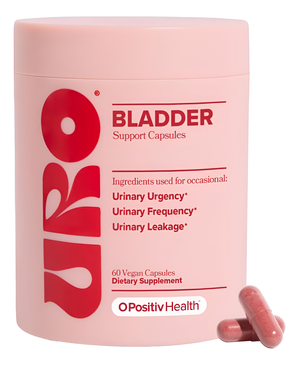 O Positiv Uro Bladder Control Supplement For Urinary Urgency, Urinary Frequency, Urinary Leakage With Pumpkin Seed Extr