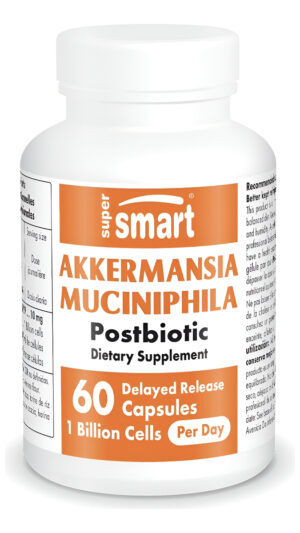 Supersmart - Akkermansia Muciniphila Postbiotic 1 Mil Millones De Células No Vivas Por Día (fuerza Máxima) - Glp-1, Sup