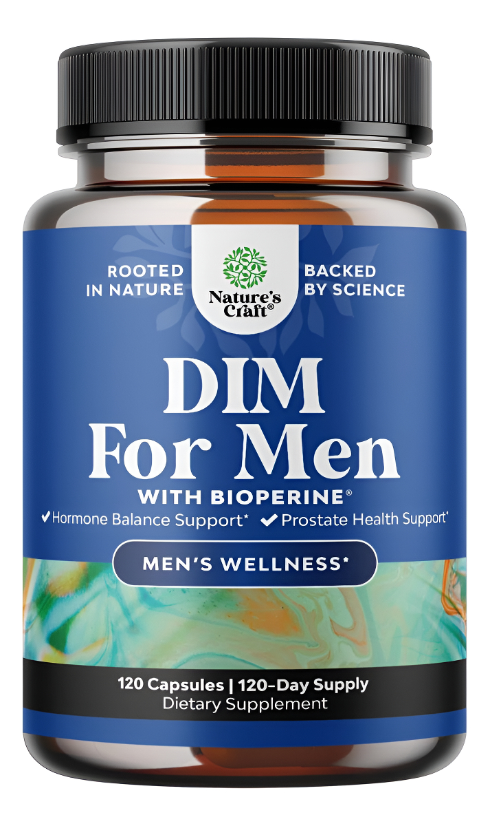 Suplemento Dim Avanzado De Diindolilmetano Para Hombres Bloqueador De Estrógeno Para Hombres Con Dim 200 Mg Panax Gin
