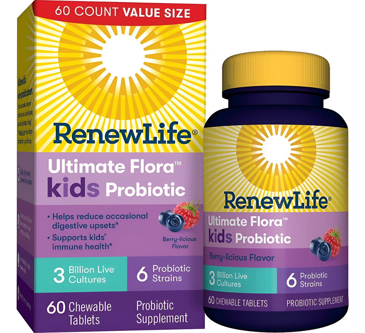 Probiotico Niño 60tab Renew Lif