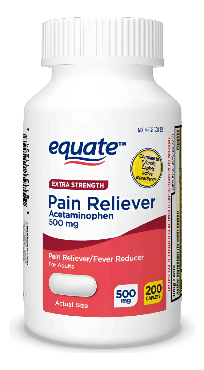 Equate Pain Reliever 200 Caps