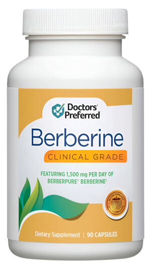 Doctors' Preferred Suplemento De Grado Clínico De Berberina, Formulado Por Médicos, 1500 Mg Por Porción Diaria | Sumini