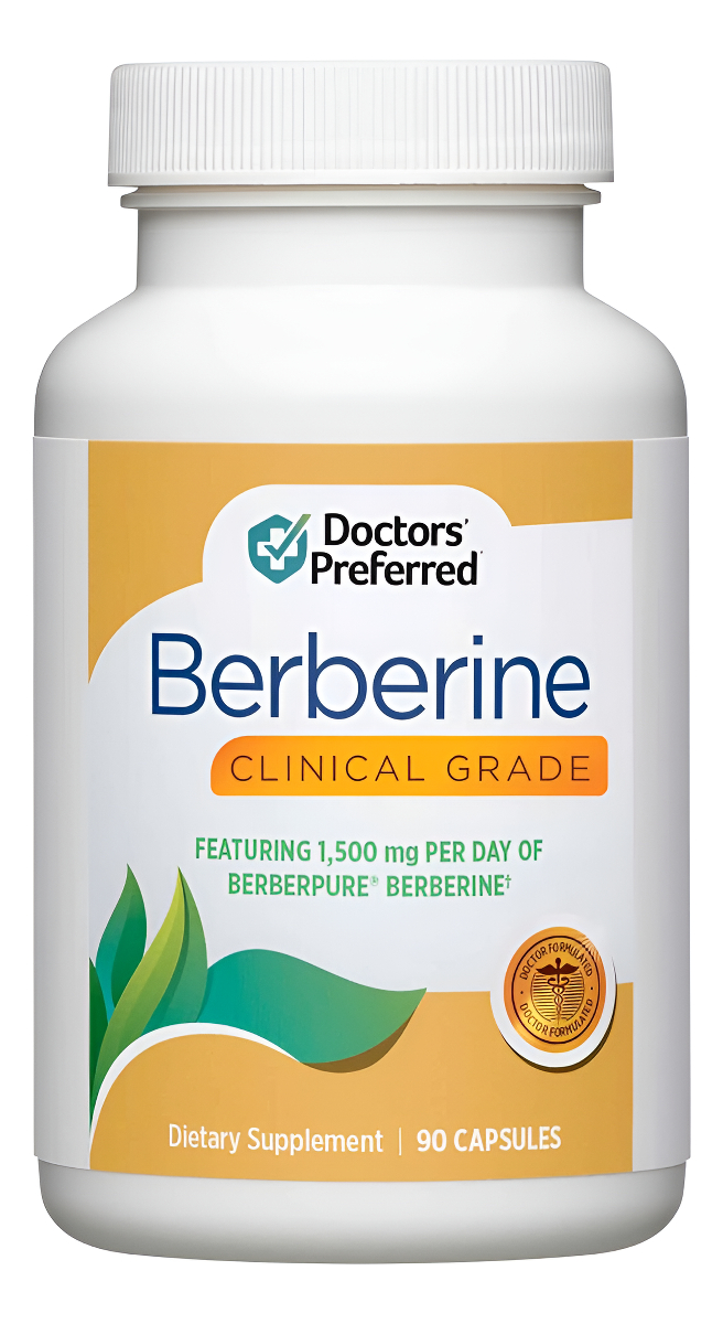 Doctors' Preferred Suplemento De Grado Clínico De Berberina, Formulado Por Médicos, 1500 Mg Por Porción Diaria | Sumini