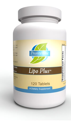 Priority One Vitaminas Lipo Plus 120 Tabletas, Diseñadas Para Ayudar A Mantener Una Función Hepática Saludable.*