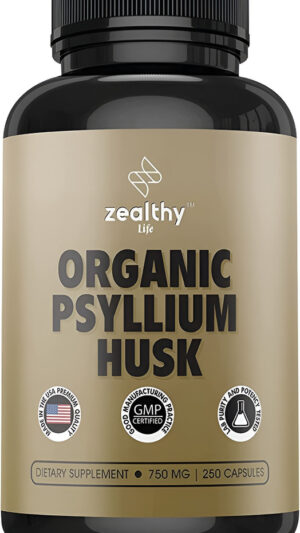 Psyllium 250 Cap Z Zealthy Life