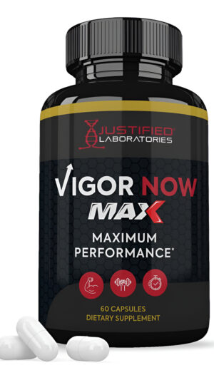 Vigor Now Max 1600mg Fórmula De Salud Para Hombres 60 Cápsulas