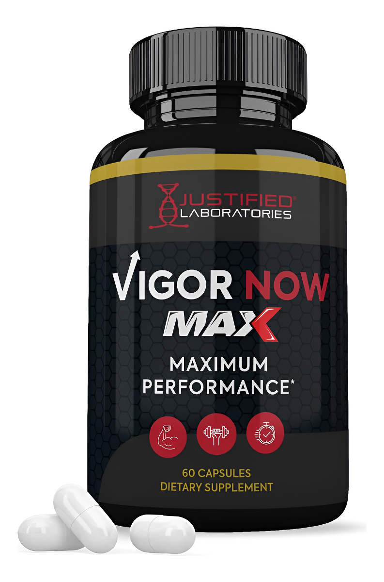 Vigor Now Max 1600mg Fórmula De Salud Para Hombres 60 Cápsulas