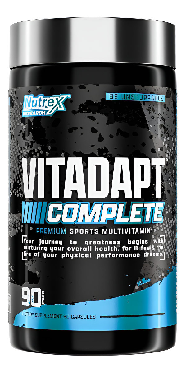 Nutrex Research Vitadapt, Multivitamínico Deportivo Clínicamente Dosificado, Minerales Quelados, Ksm-66 Ashwagandha, Ex
