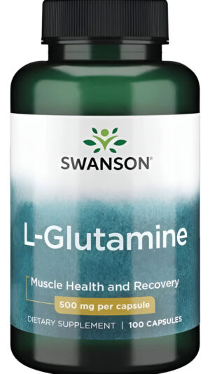 L Glutamina 100 Caps 500 Mg Por Cápsula