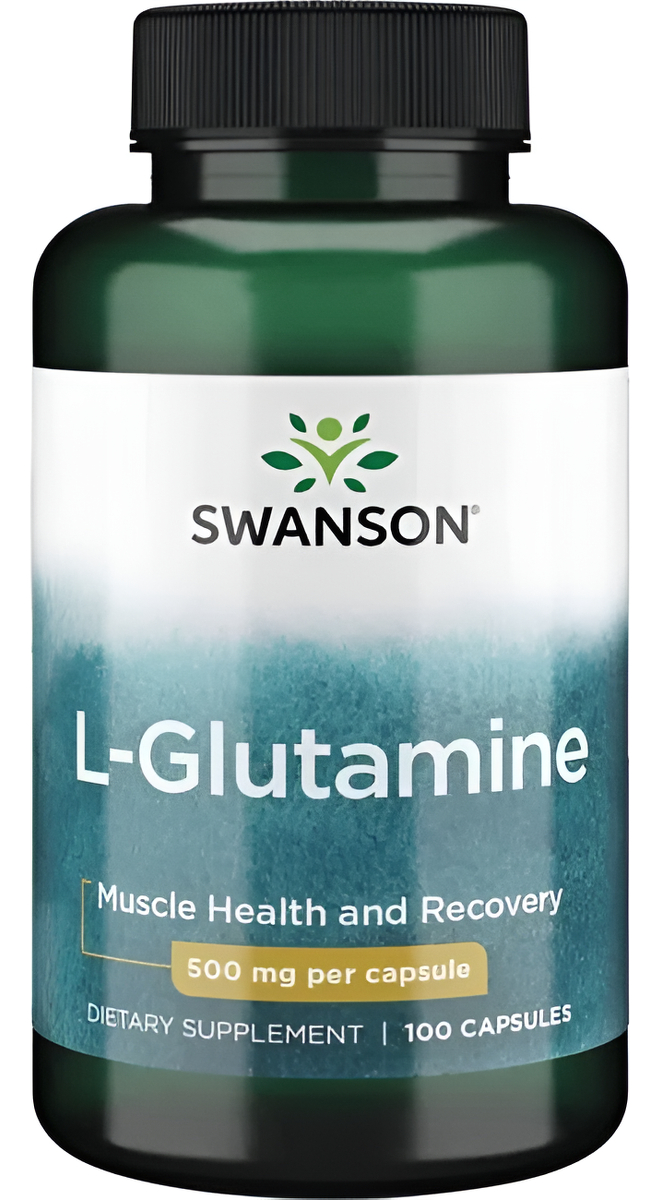 L Glutamina 100 Caps 500 Mg Por Cápsula