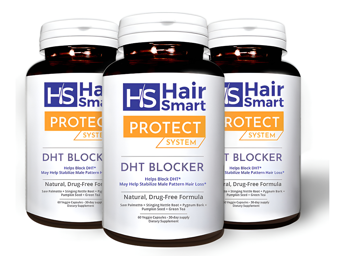 Bloqueador De Dht Totalmente Natural Con Ingredientes A Base De Plantas, Estimula Los Folículos Pilosos Para Prevenir L