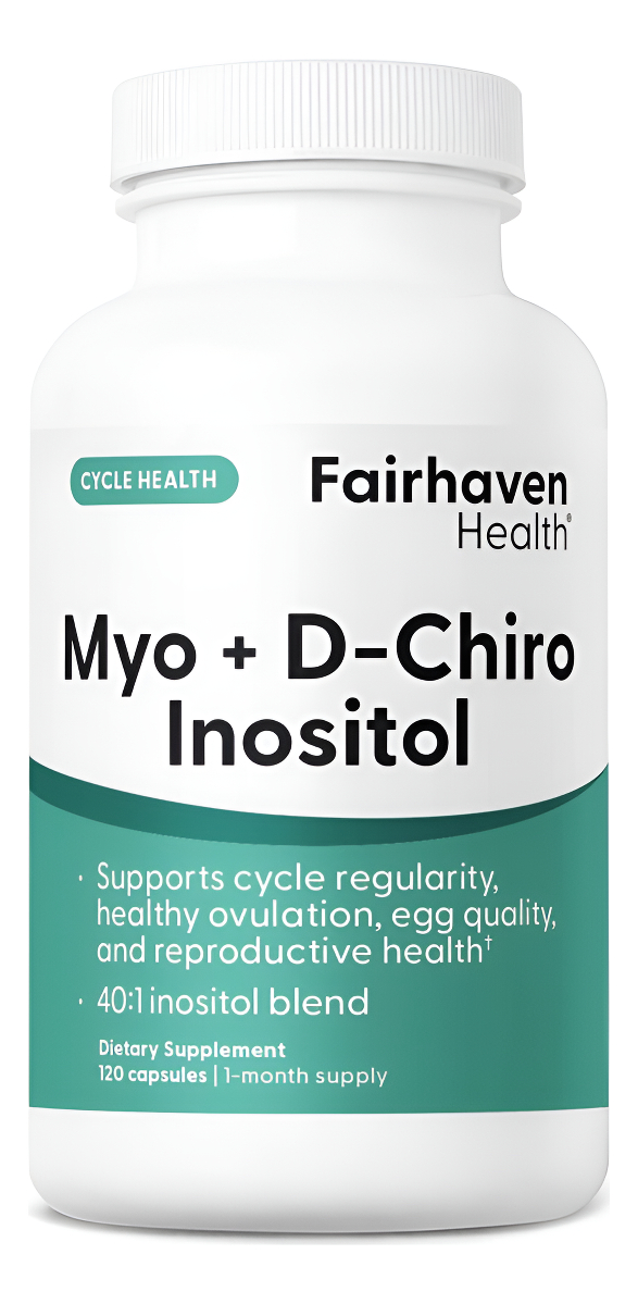 Fairhaven Health Suplemento De Mio-inositol Y D-chiro Inositol 120 Cápsulas